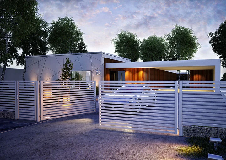 Ogrodzenia nowoczesne